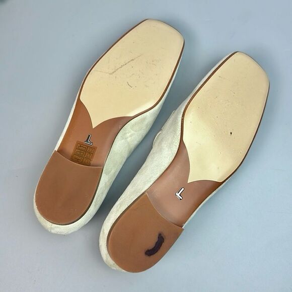 Lafayette 148 New York Eve Square-Toe
Suede Loafers Light Beige EUR 38 US 8 - Picture 8 of 14